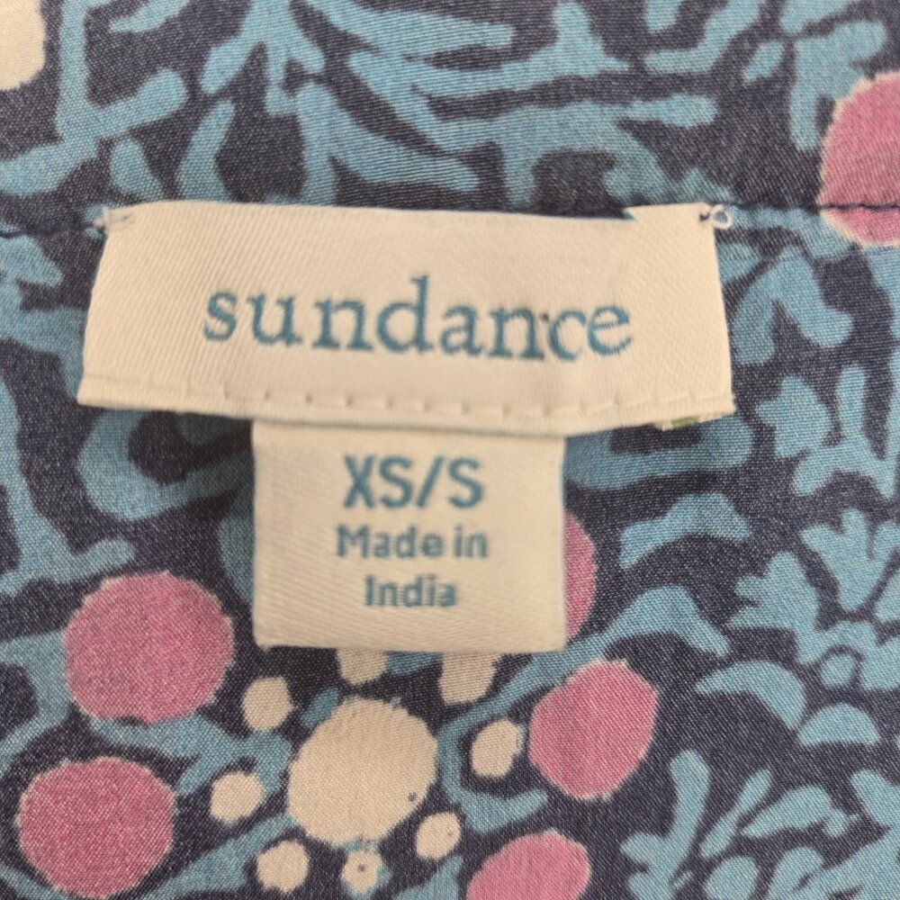 Sundance Bustling Blooms Open Front Kimono Cardigan Duster Size XS/Small - Picture 7 of 7
